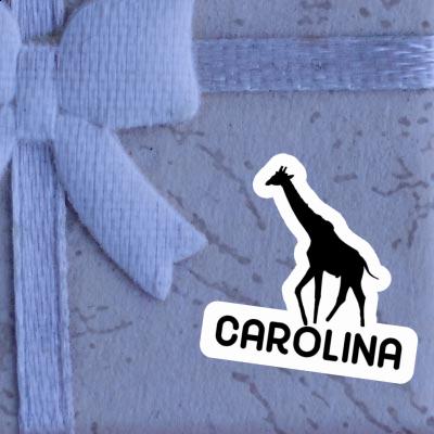 Autocollant Carolina Girafe Image