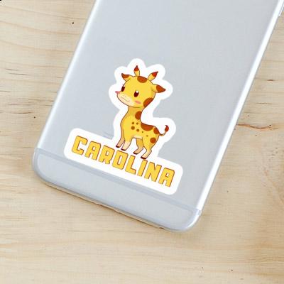 Autocollant Girafe Carolina Notebook Autocollant Girafe Carolina Gift package Image