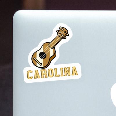 Carolina Autocollant Guitare Laptop Carolina Autocollant Guitare Laptop Image