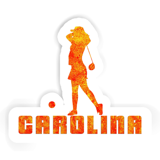 Sticker Carolina Golferin Notebook Sticker Carolina Golferin Gift package Image