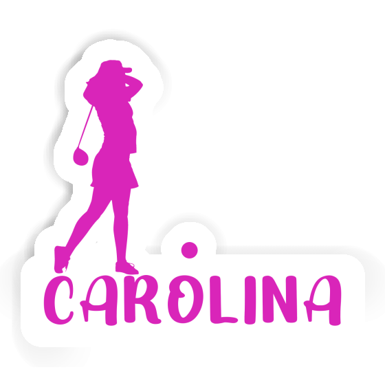Sticker Golferin Carolina Gift package Image