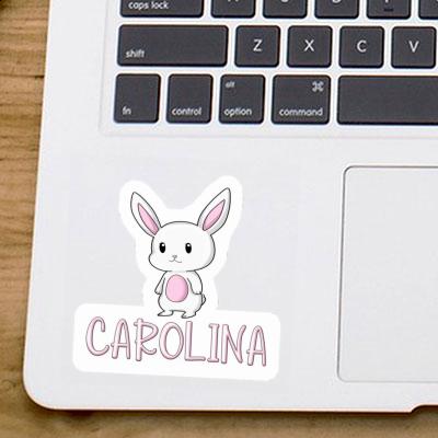 Carolina Autocollant Lapin Laptop Carolina Autocollant Lapin Laptop Image