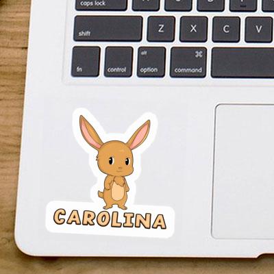 Carolina Autocollant Lapin Notebook Carolina Autocollant Lapin Notebook Image