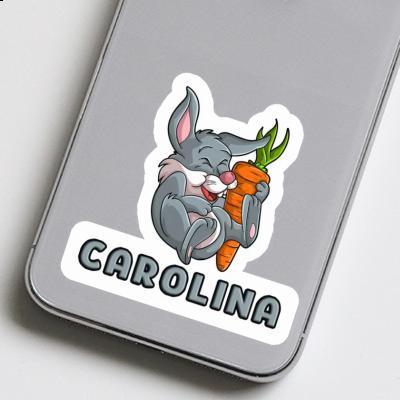 Lapin de Pâques Autocollant Carolina Laptop Lapin de Pâques Autocollant Carolina Laptop Image