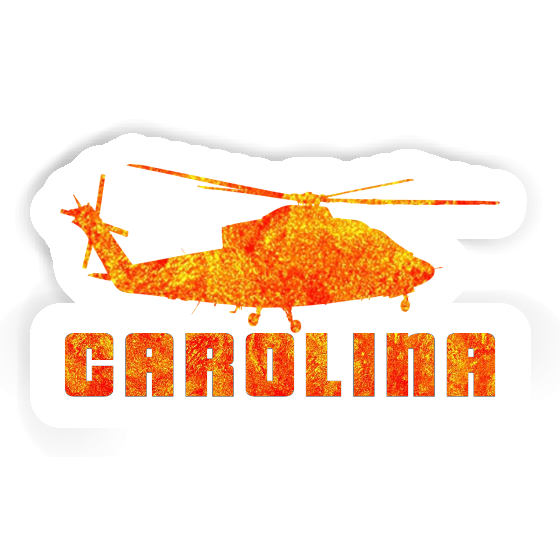 Carolina Autocollant Hélicoptère Notebook Carolina Autocollant Hélicoptère Gift package Image