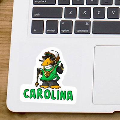 Autocollant Carolina Pingouin hip-hop Laptop Autocollant Carolina Pingouin hip-hop Laptop Image
