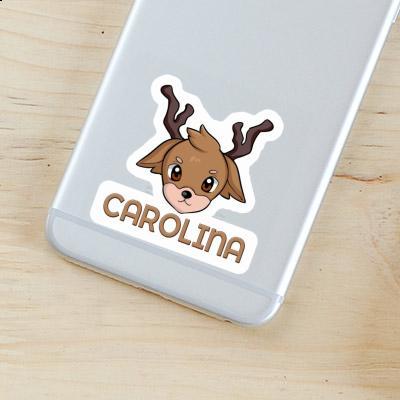 Carolina Autocollant Tête de cerf Carolina Autocollant Tête de cerf Image