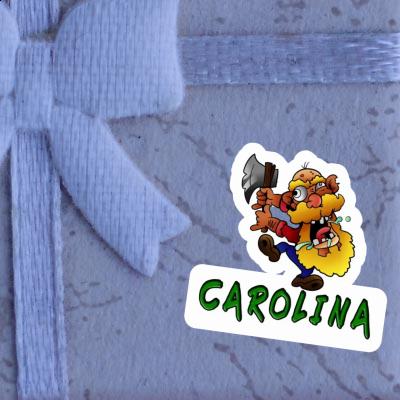 Forestier Autocollant Carolina Forestier Autocollant Carolina Image