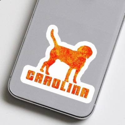 Sticker Dog Carolina Notebook Image