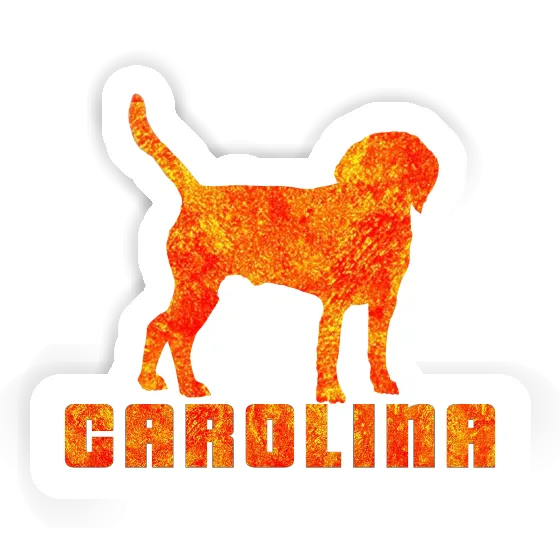Sticker Dog Carolina Laptop Image