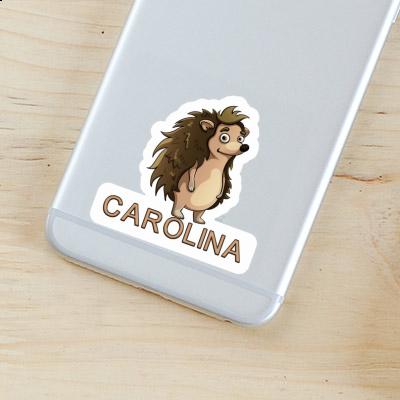 Sticker Carolina Hedgehog Notebook Sticker Carolina Hedgehog Gift package Image