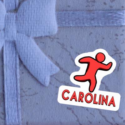 Läufer Aufkleber Carolina Notebook Läufer Aufkleber Carolina Notebook Image