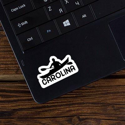 Sticker Kajakfahrer Carolina Notebook Sticker Kajakfahrer Carolina Gift package Image