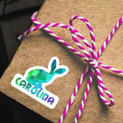 Sticker Kaninchen Carolina Laptop Sticker Kaninchen Carolina Laptop Image