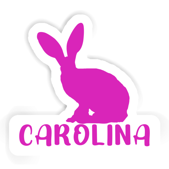 Aufkleber Carolina Hase Aufkleber Carolina Hase Image