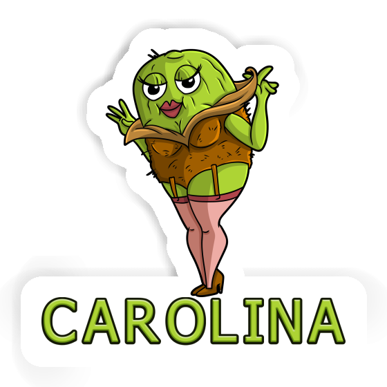 Autocollant Carolina Kiwi Autocollant Carolina Kiwi Image