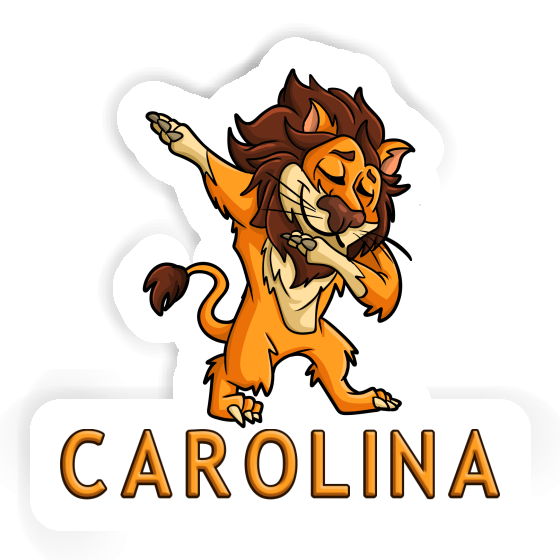 Carolina Autocollant Lion Notebook Carolina Autocollant Lion Gift package Image