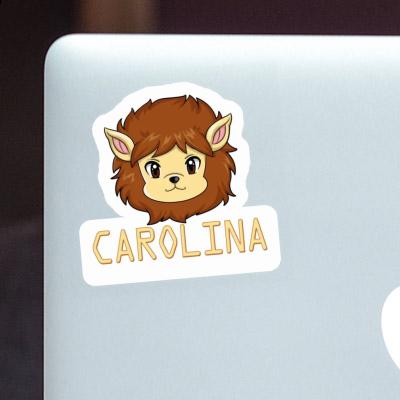 Aufkleber Löwe Carolina Laptop Image