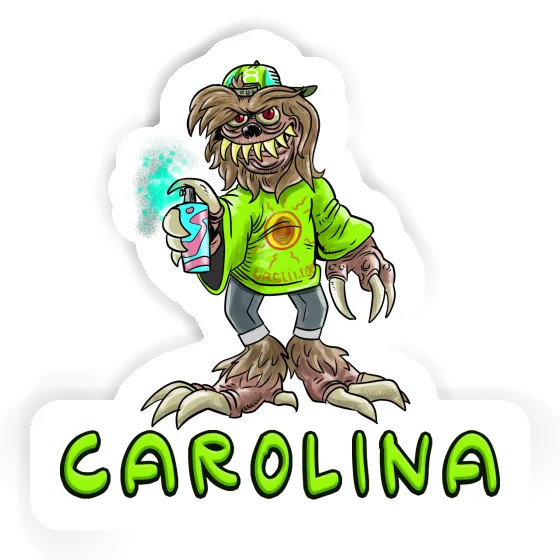 Carolina Aufkleber Sprayer Notebook Carolina Aufkleber Sprayer Gift package Image
