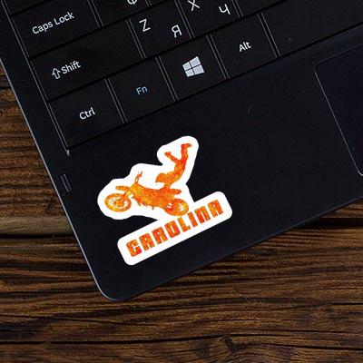 Sticker Carolina Motocross-Fahrer Image