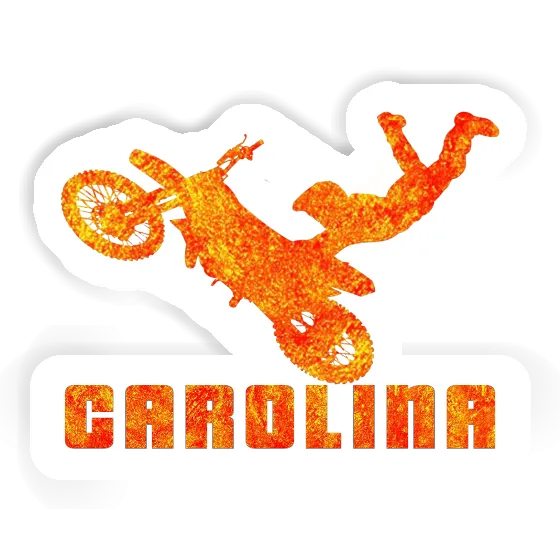 Carolina Sticker Motocross Jumper Laptop Carolina Sticker Motocross Jumper Laptop Image