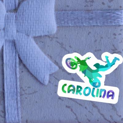 Autocollant Motocrossiste Carolina Notebook Autocollant Motocrossiste Carolina Notebook Image