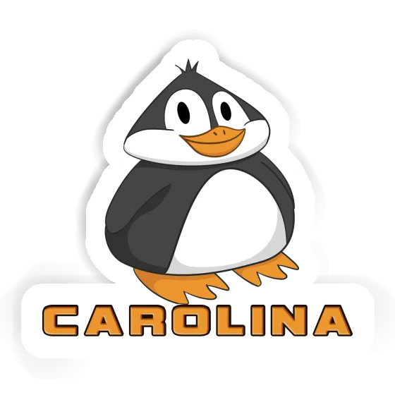 Sticker Fat Penguin Carolina Notebook Sticker Fat Penguin Carolina Gift package Image