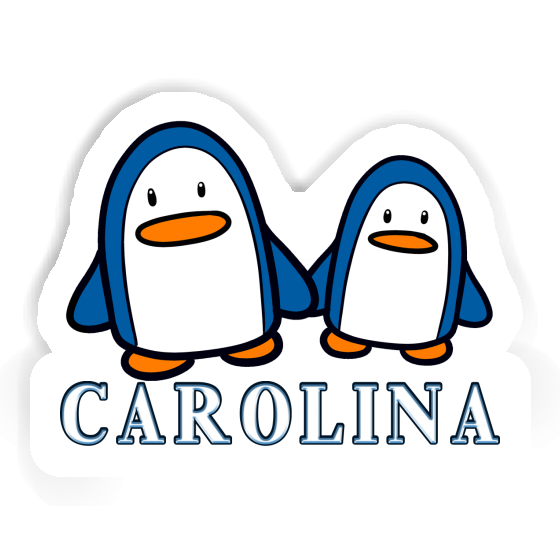 Sticker Carolina Pinguin Notebook Sticker Carolina Pinguin Gift package Image