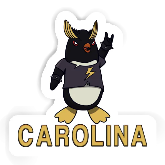 Aufkleber Carolina Pinguin Notebook Image