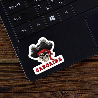 Sticker Carolina Pirate Laptop Sticker Carolina Pirate Laptop Image