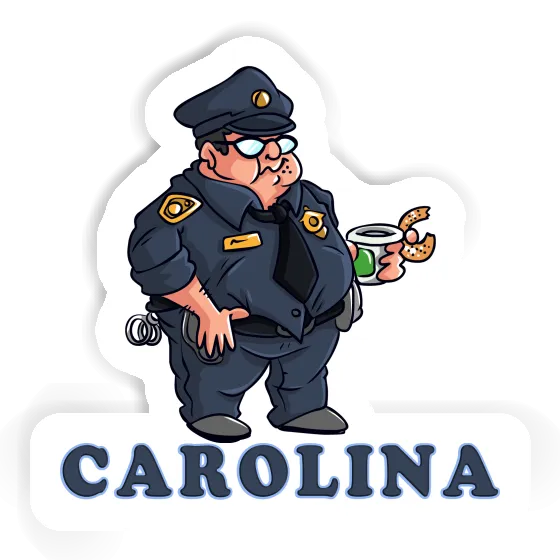 Sticker Polizist Carolina Sticker Polizist Carolina Image