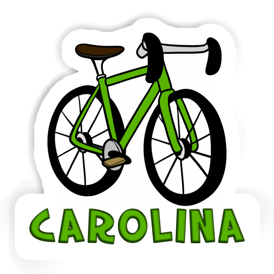 Aufkleber Rennfahrrad Carolina Laptop Aufkleber Rennfahrrad Carolina Laptop Image