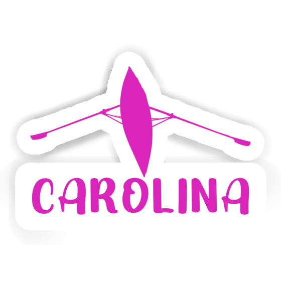 Bateau à rames Autocollant Carolina Notebook Bateau à rames Autocollant Carolina Gift package Image