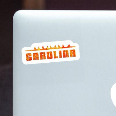 Carolina Autocollant Bateau à rames Notebook Carolina Autocollant Bateau à rames Notebook Image