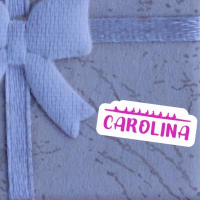 Bateau à rames Autocollant Carolina Notebook Bateau à rames Autocollant Carolina Gift package Image