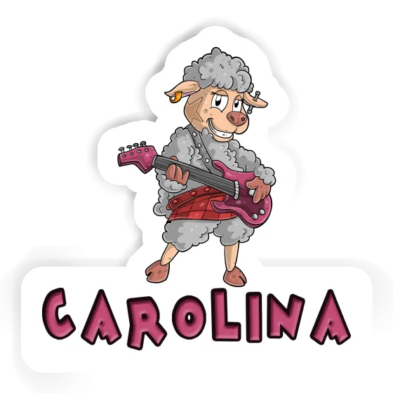 Carolina Sticker Rockergirl Laptop Carolina Sticker Rockergirl Laptop Image