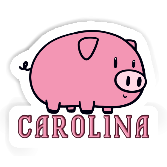 Schwein Aufkleber Carolina Gift package Image