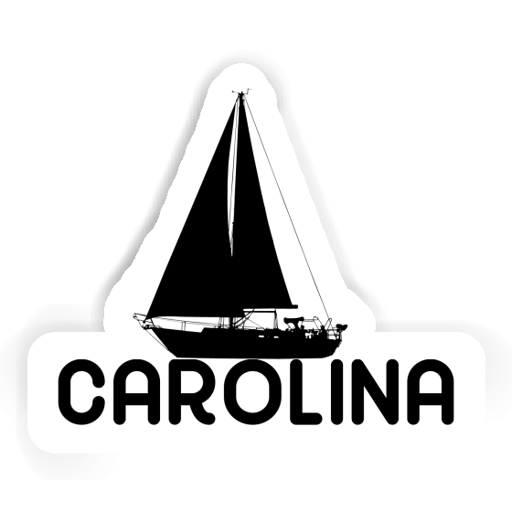 Carolina Autocollant Voilier Notebook Carolina Autocollant Voilier Gift package Image
