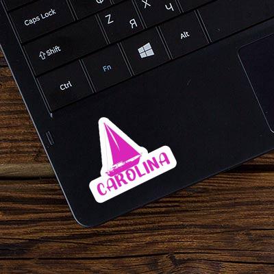 Sticker Sailboat Carolina Laptop Sticker Sailboat Carolina Laptop Image