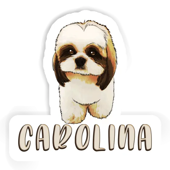 Shih Tzu Sticker Carolina Shih Tzu Sticker Carolina Image