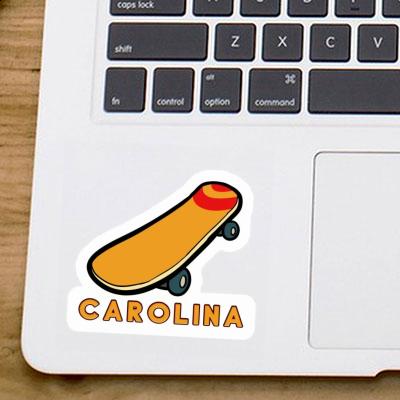 Sticker Skateboard Carolina Notebook Sticker Skateboard Carolina Gift package Image