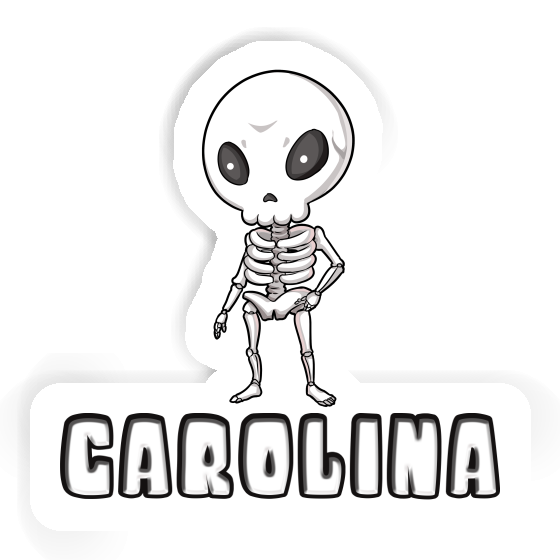 Autocollant Carolina Alien Gift package Image