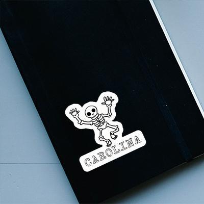 Carolina Aufkleber Totenkopf Notebook Carolina Aufkleber Totenkopf Notebook Image