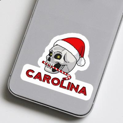 Aufkleber Weihnachtstotenkopf Carolina Gift package Image