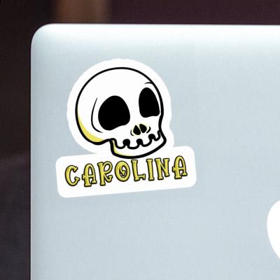 Aufkleber Totenkopf Carolina Notebook Aufkleber Totenkopf Carolina Gift package Image