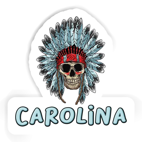 Sticker Carolina Totenkopf Sticker Carolina Totenkopf Image