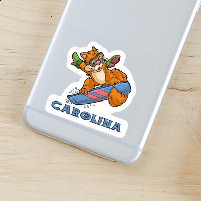 Sticker Carolina Boarderin Sticker Carolina Boarderin Image