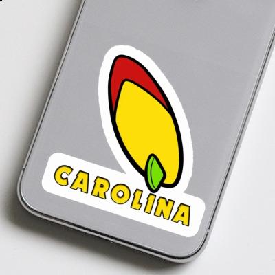 Sticker Carolina Surfbrett Image