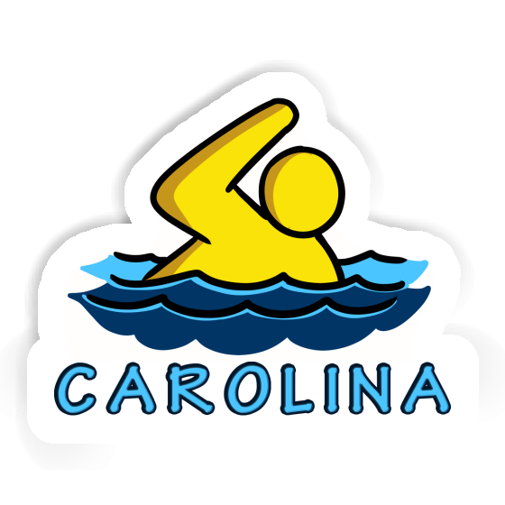 Carolina Aufkleber Schwimmer Carolina Aufkleber Schwimmer Image