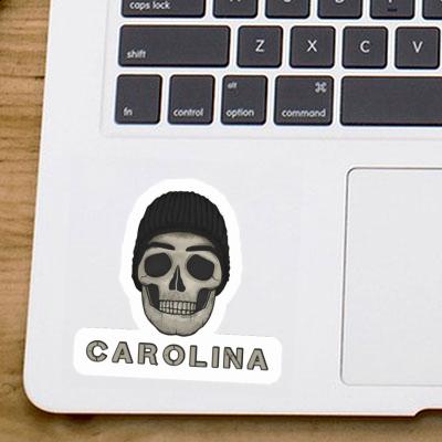Autocollant Tête de mort Carolina Laptop Autocollant Tête de mort Carolina Laptop Image